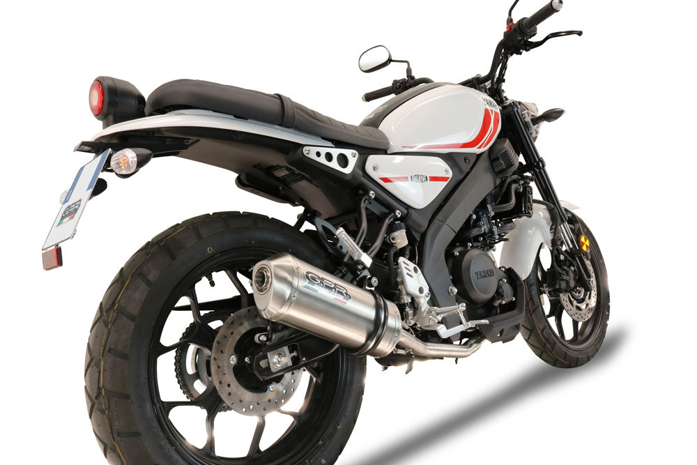 GPR Satinox Exhaust – Yamaha XSR 125 2021/2025 e5 2021/2025 – image 6