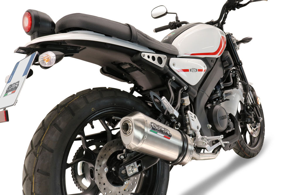 GPR Satinox Exhaust – Yamaha XSR 125 2021/2025 e5 2021/2025 – image 7