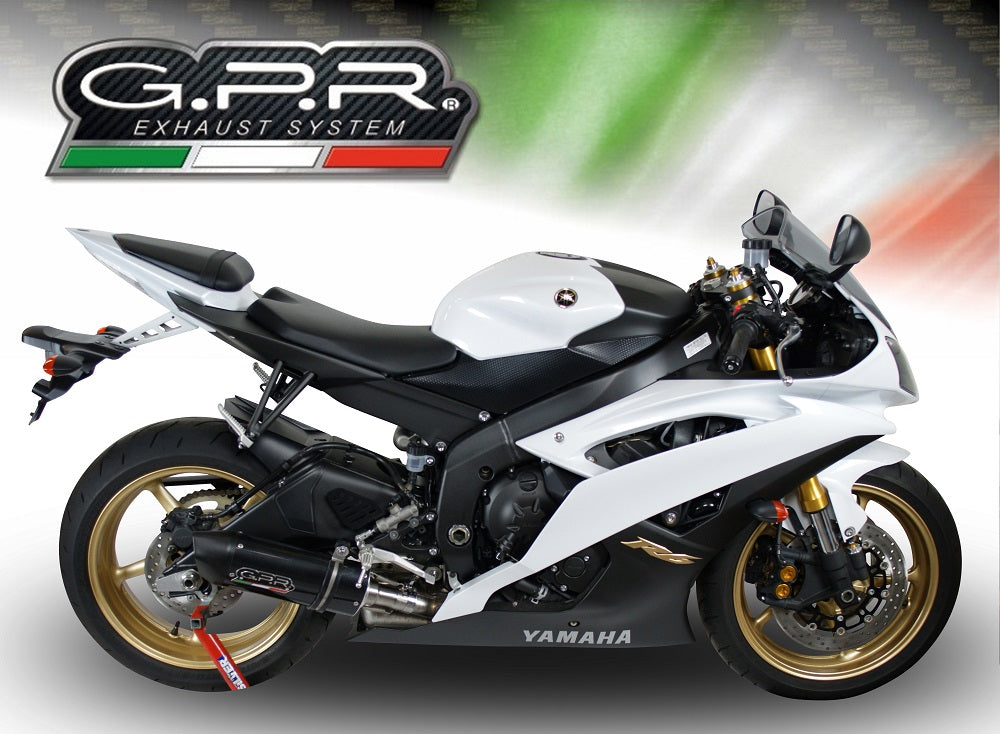 GPR Furore Nero Exhaust – Yamaha Yzf R6 2006/2016 2006/2020 – image 6