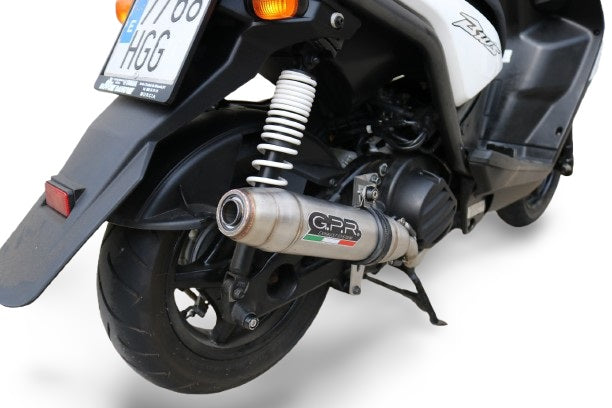 GPR Deeptone Inox Exhaust – Yamaha Zuma 125 2009/2015 2009/2015 – image 7