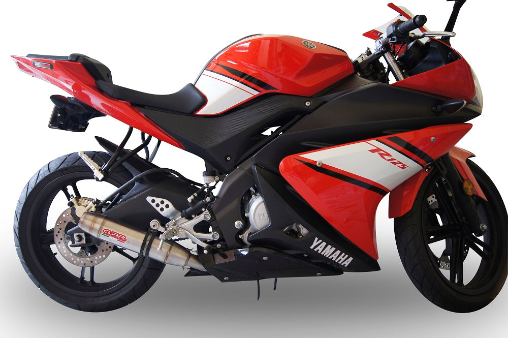 GPR Deeptone Inox Exhaust – Yamaha Yzf-R 125 2008/2013 2008/2013 – image 6