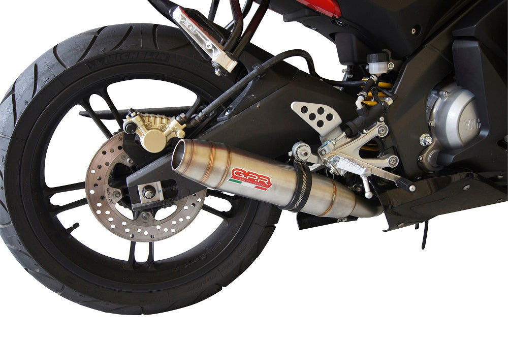 GPR Deeptone Inox Exhaust – Yamaha Yzf-R 125 2008/2013 2008/2013 – image 5