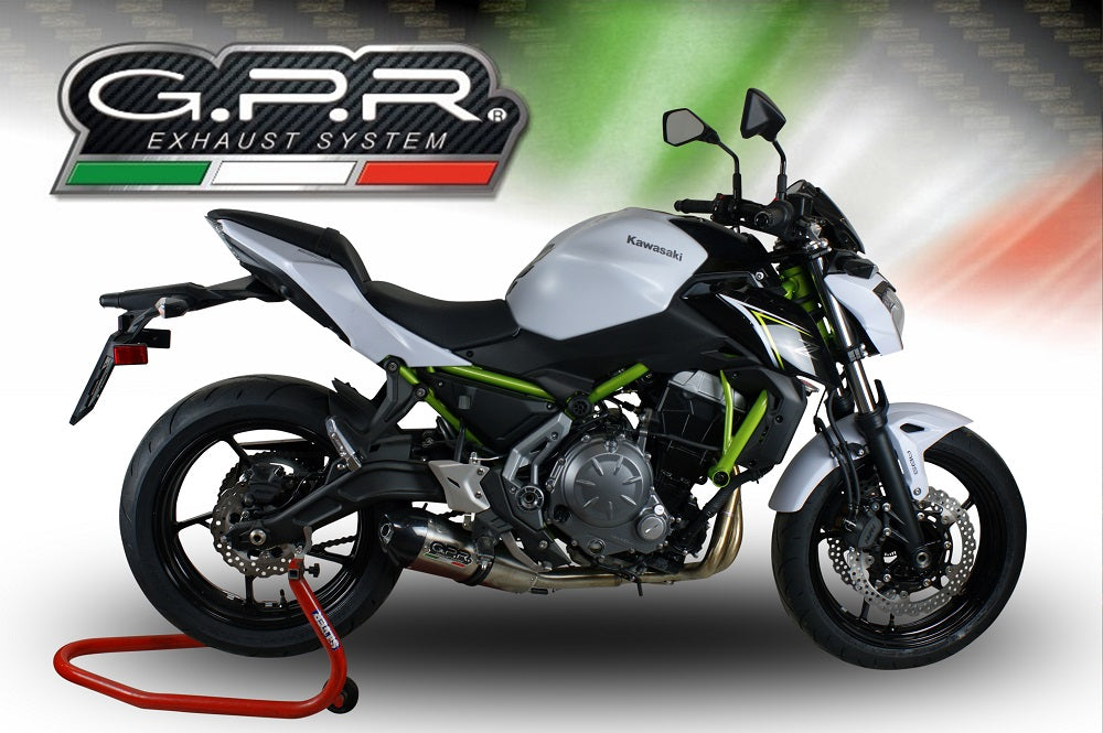 GPR New Grand Prix Evo Titanium Exhaust – Kawasaki Z 650 650 2023/2024 vers. EX650M 2023/2024 – image 5