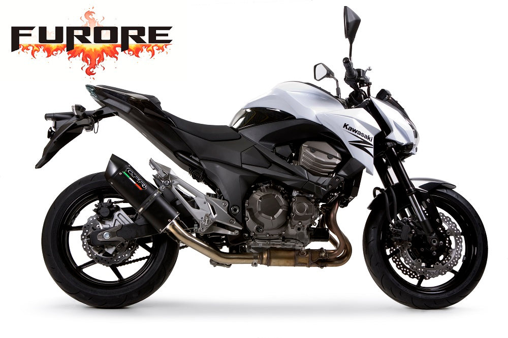 GPR Furore Nero Exhaust – Kawasaki Z 800 2009/2016 e3 2009/2016 – image 6