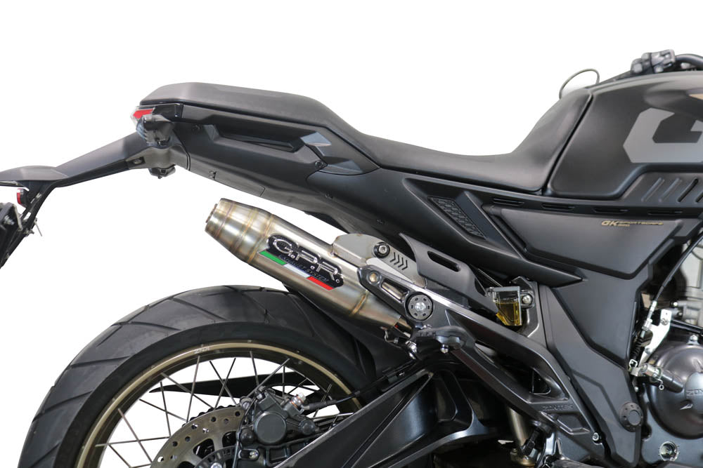GPR Deeptone Inox Exhaust – Zontes 350 GK 2022/2024 e5 2022/2024 – image 8