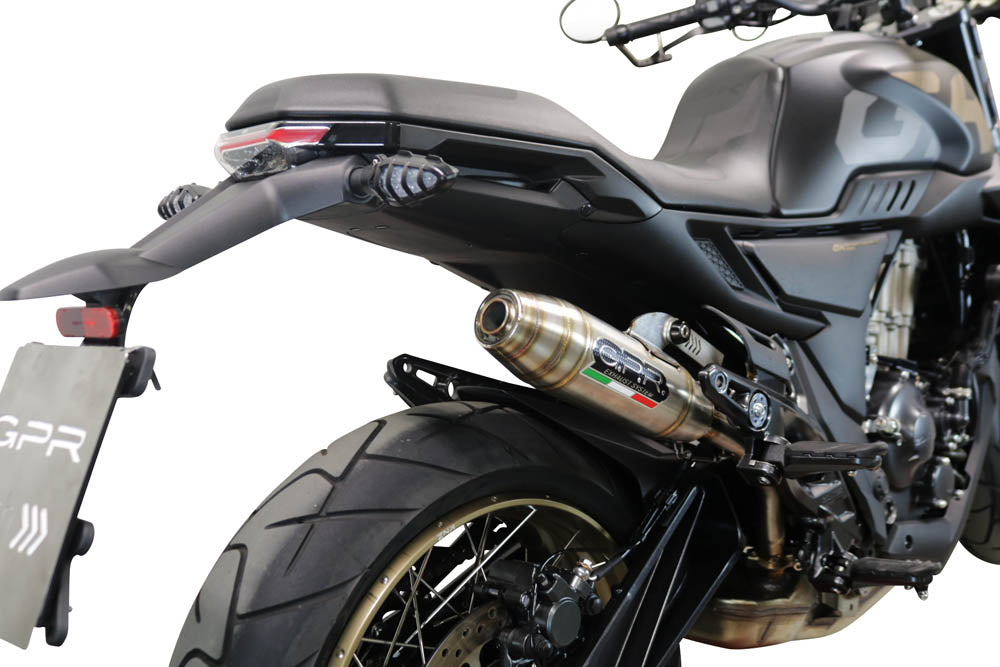 GPR Deeptone Inox Exhaust – Zontes 350 T2 ADV 2022/2024 e5 2022/2024 – image 9