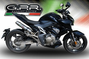 GPR Deeptone Inox Exhaust – Zontes Zt 310 R 2018/2020 e4 2018/2020 – image 6