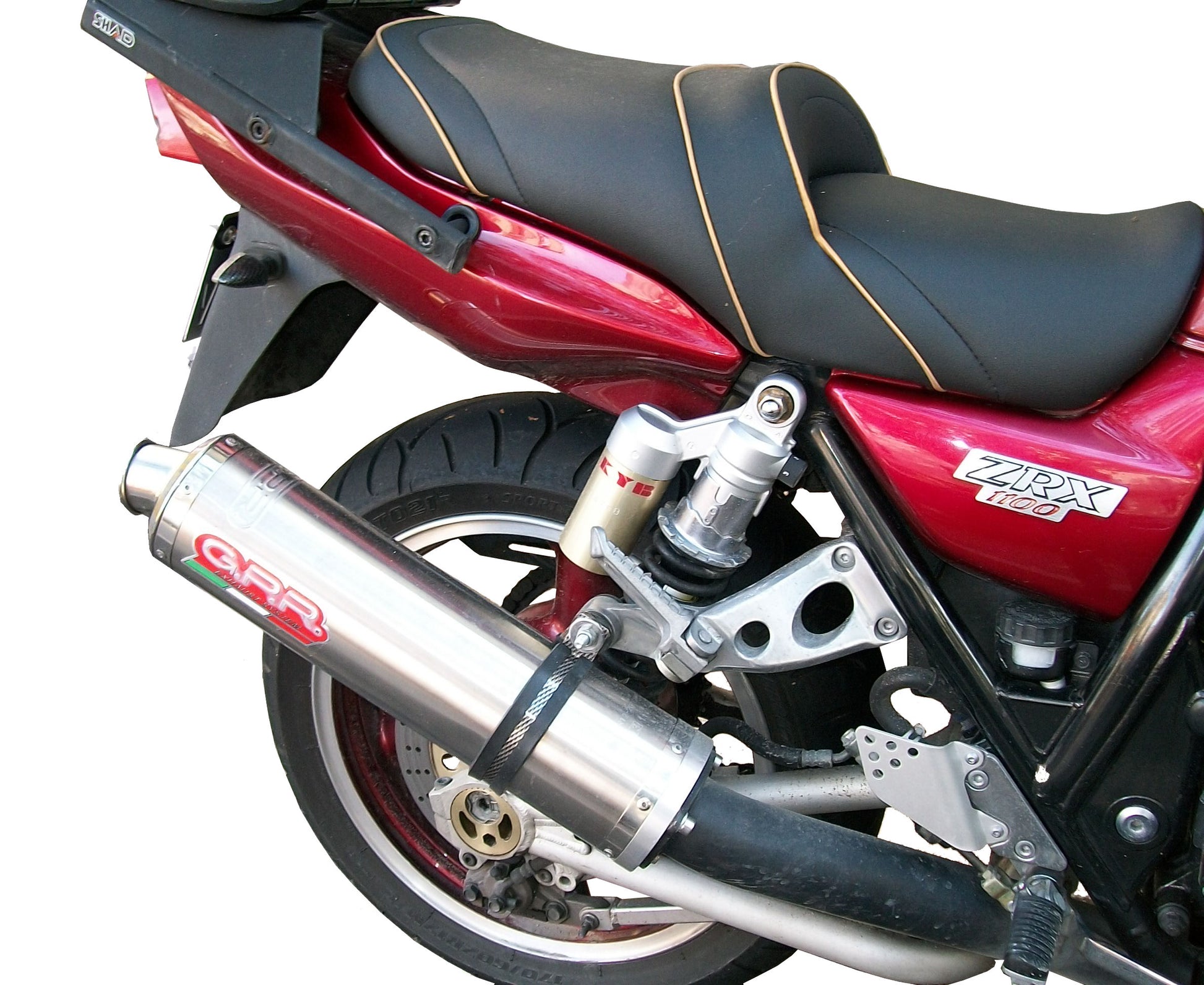 GPR Inox Tondo Exhaust – Kawasaki Zrx 1100 1998/2001 1998/2001 – image 4