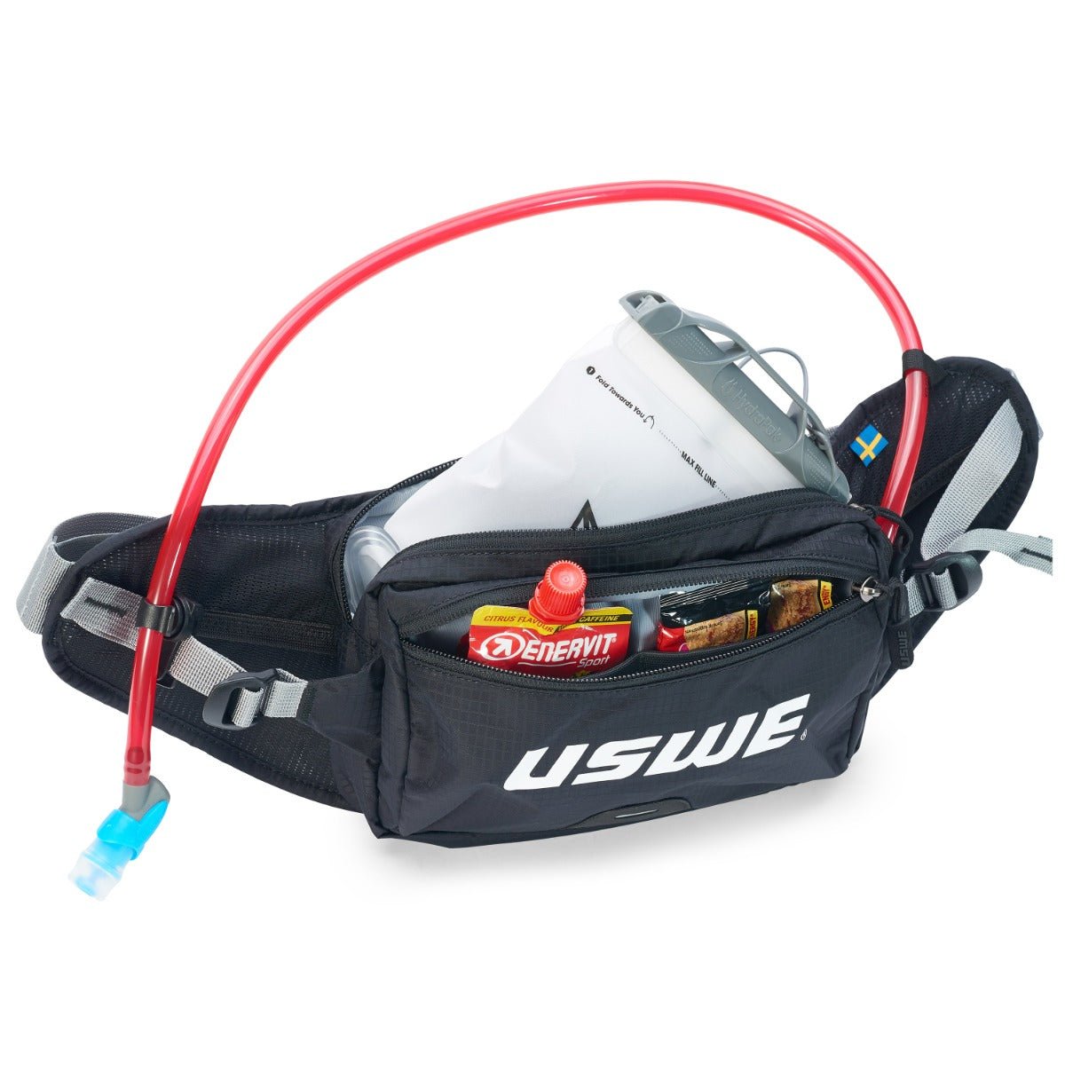 USWE Zulo 2 Plus Hydration Waist Bag, rear view